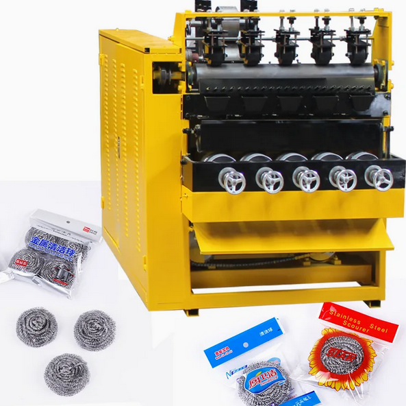 MasterScourer.com पर स्टेनलेस स्टील स्क्रबर मेकिंग मशीन